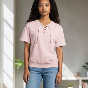 Scotch & Soda beach freaks lace up sweatshirt